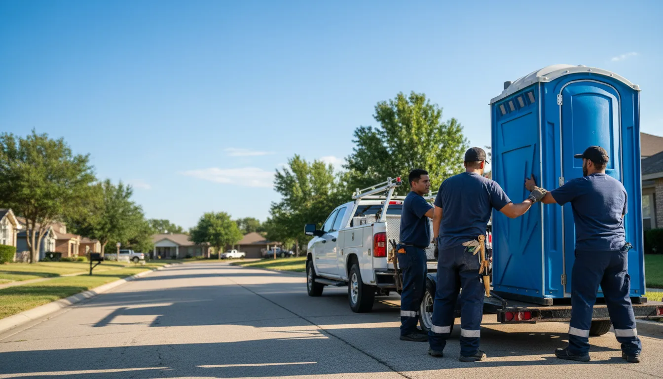 Portable Toilet Rental in Fults, IL near me
